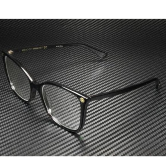 GUCCI BLACK 53MM EYEGLASSES! NEW! SALE! - Picture 1 of 4